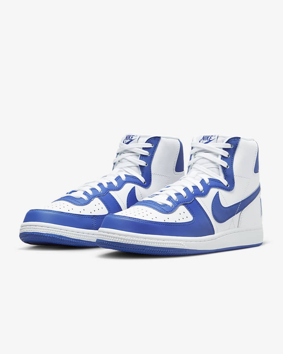 Nike white high top sneakers online